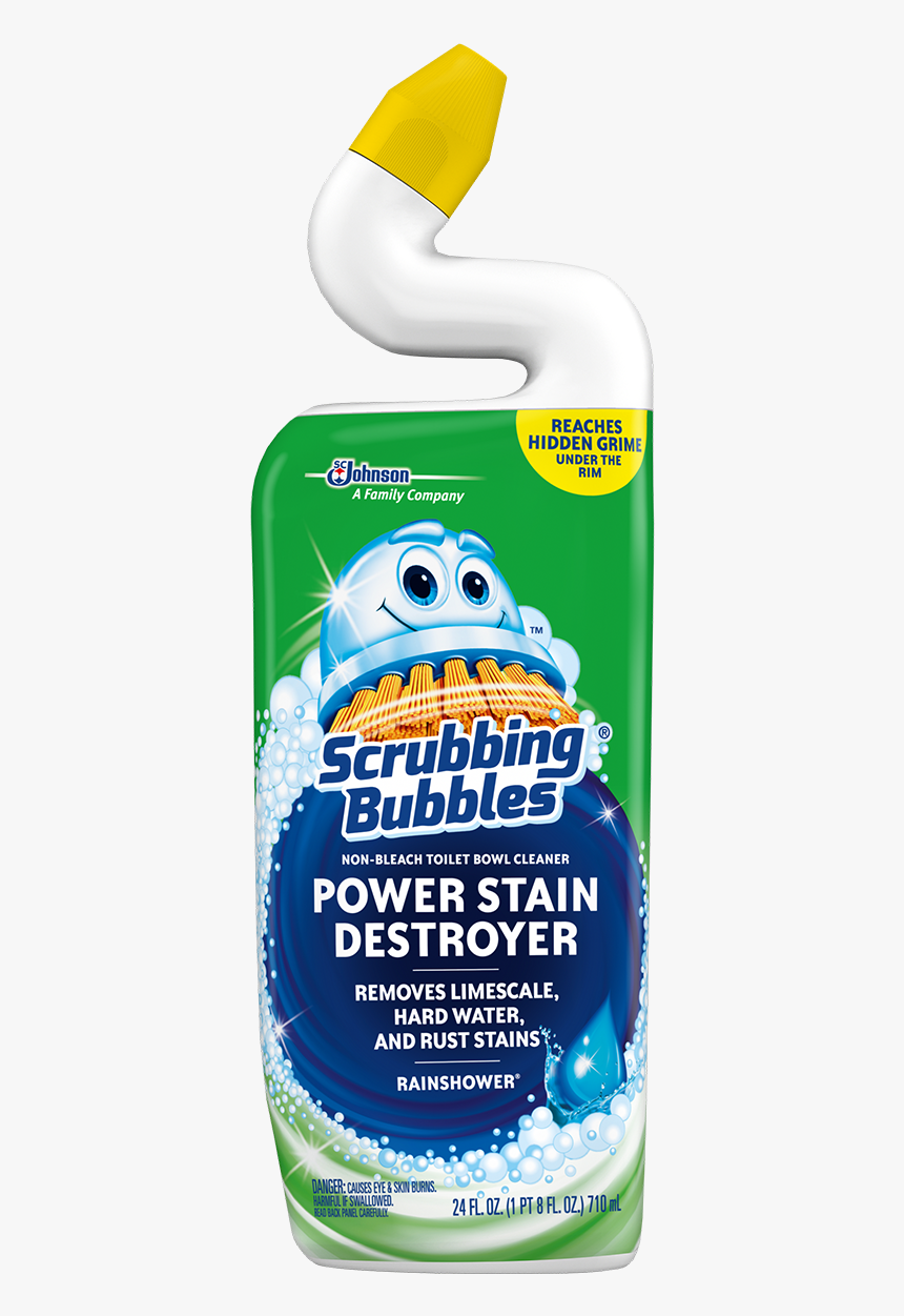 Scrubbing Bubbles Extra Power Rainshower - Scrubbing Bubbles Bubbly Bleach Gel Rainshower, HD Png Download, Free Download