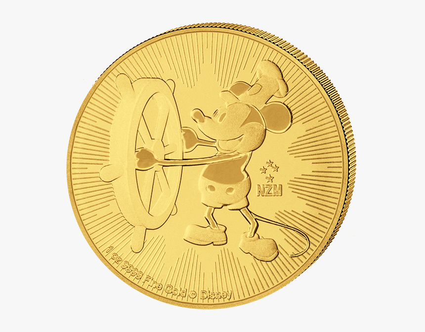 250 $ Steamboat Willie - Coin, HD Png Download, Free Download