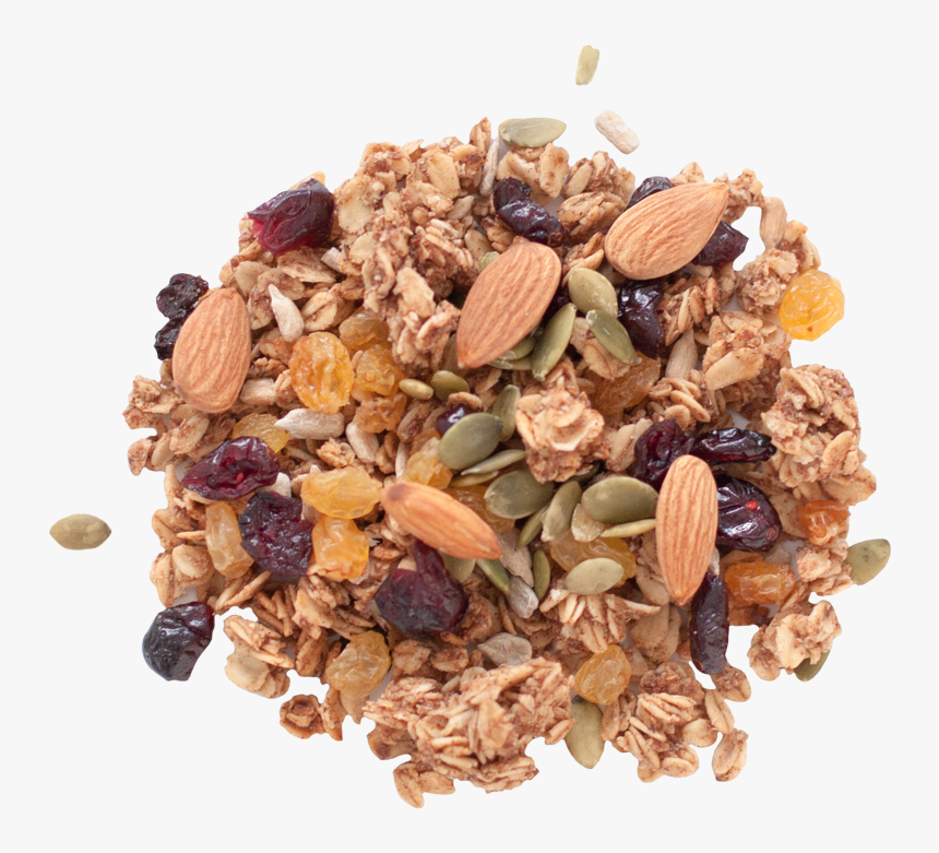 Breakfast Food,ingredient,trail Food,whole Grain - Granola Png, Transparent Png, Free Download