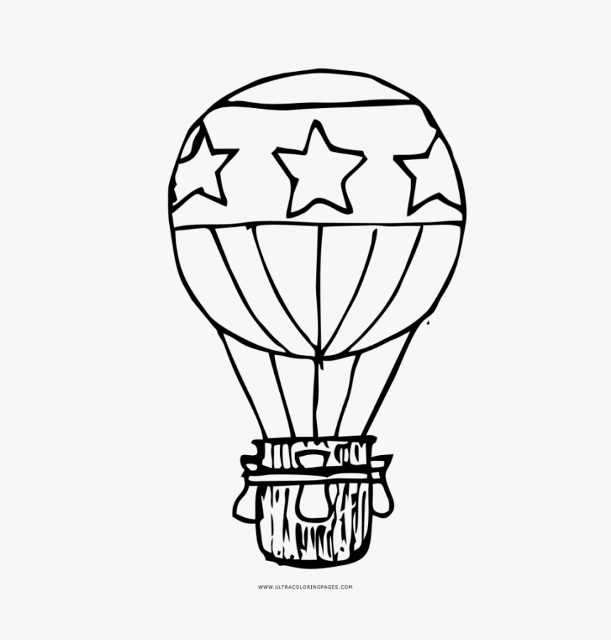 Imagenes Para Colorear De Globo Aerostatico, HD Png Download, Free Download