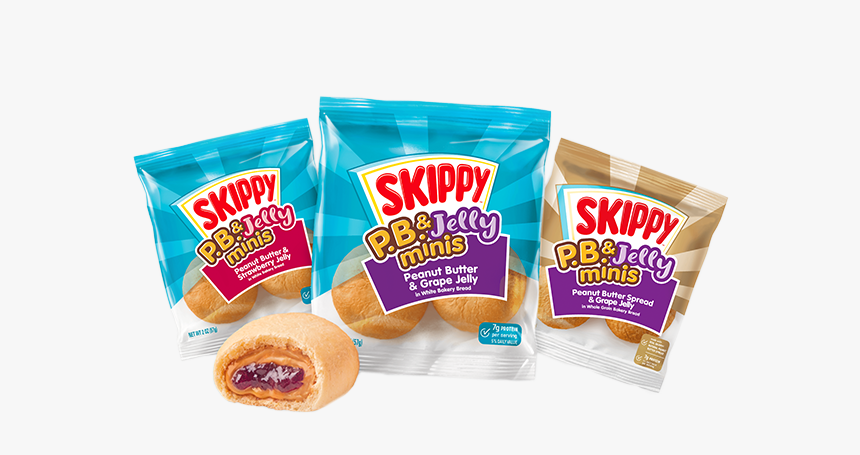 & Jelly Minis - Skippy Pb And Jelly Minis, HD Png Download, Free Download