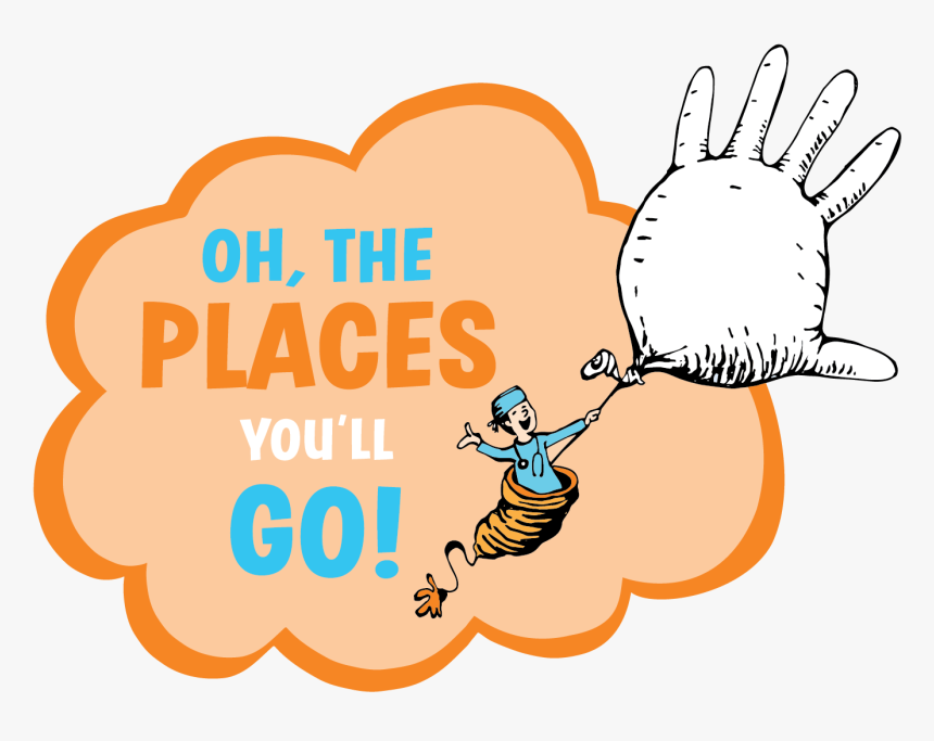 Graphic Library Library Oh The Places Ll Clipart Png - Oh The Places You Ll Go Hd Free, Transparent Png, Free Download