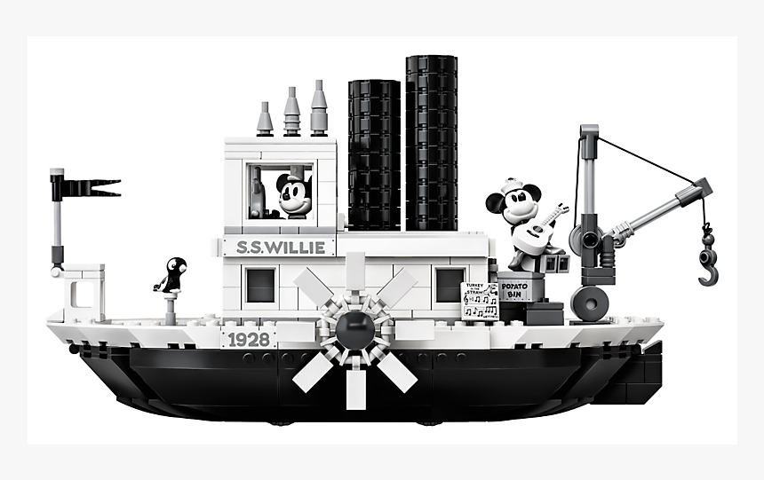 Lego Steamboat Willie, HD Png Download, Free Download