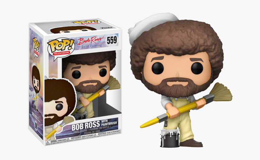 Funko Pop Bob Ross, HD Png Download, Free Download