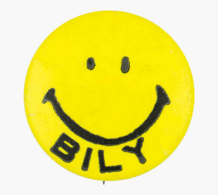 Bob Bily Smiley Yellow Political Button Museum, HD Png Download, Free Download