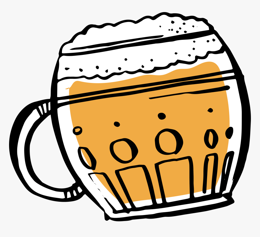 Foam Vector Beer Froth - Beer Glassware, HD Png Download, Free Download