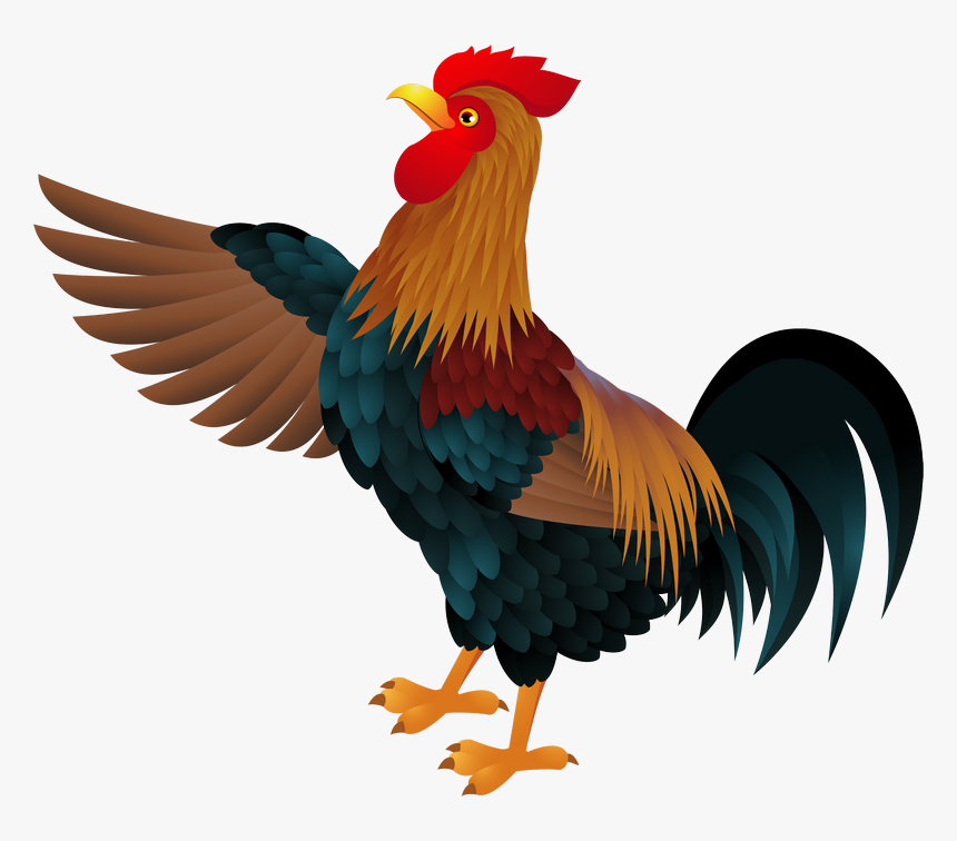 Vector Graphics Clip Art Image Rooster - Shio Ayam Di Tahun 2018, HD Png Download, Free Download