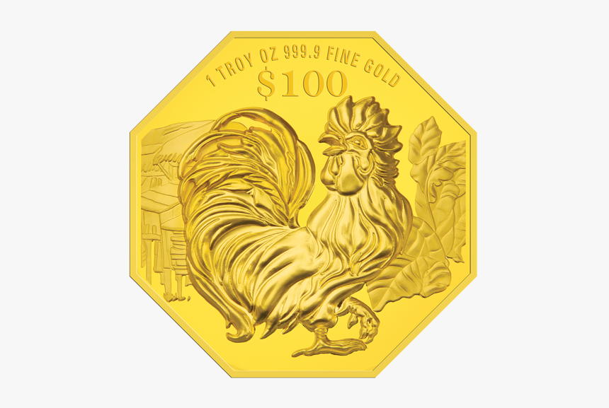 Singapore Mint Rooster Coin, HD Png Download, Free Download
