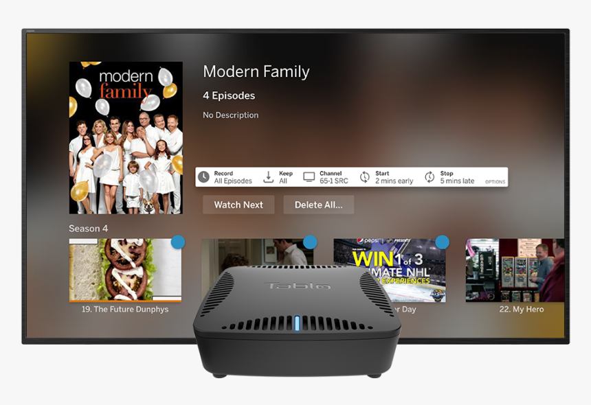 Tablo Apple Tv Advanced Recording - Online Advertising, HD Png Download, Free Download