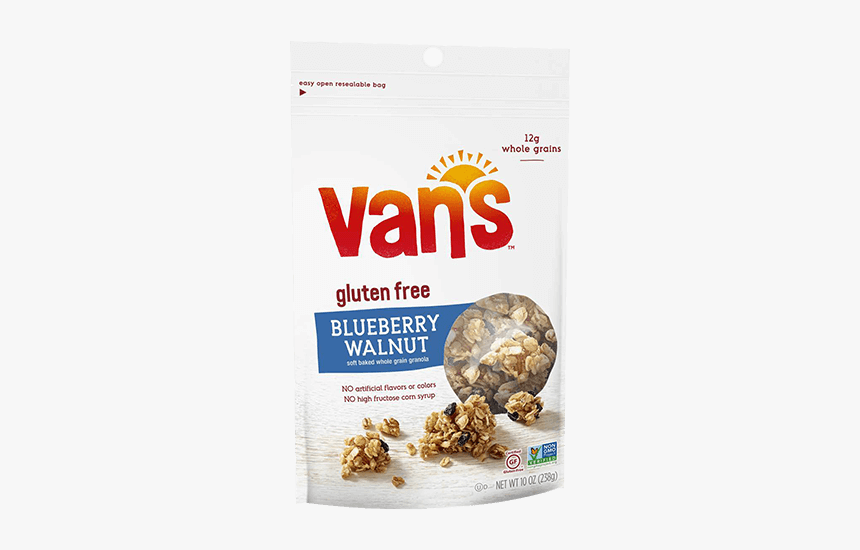 Blueberry Walnut Granola - Vans Granola, HD Png Download, Free Download