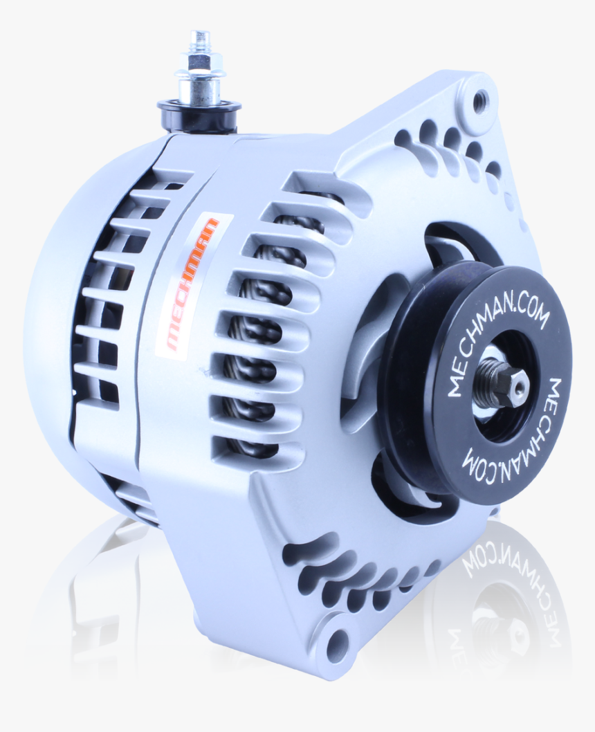 S Series 240 Amp Racing Alternator For 63-85 Gm - Mechman Single Wire Alternator Wiring Diagram, HD Png Download, Free Download