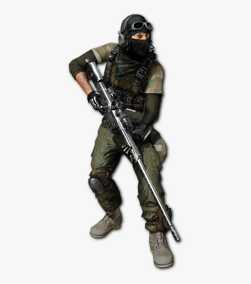 Battlefield 3 Sniper Class, HD Png Download, Free Download