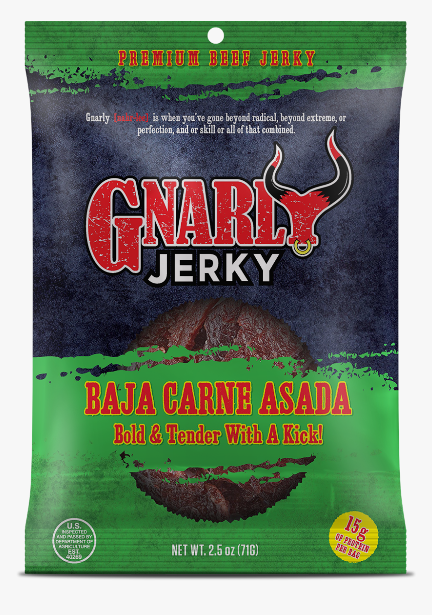 Gnarly Jerky Bbq Bacon, HD Png Download, Free Download