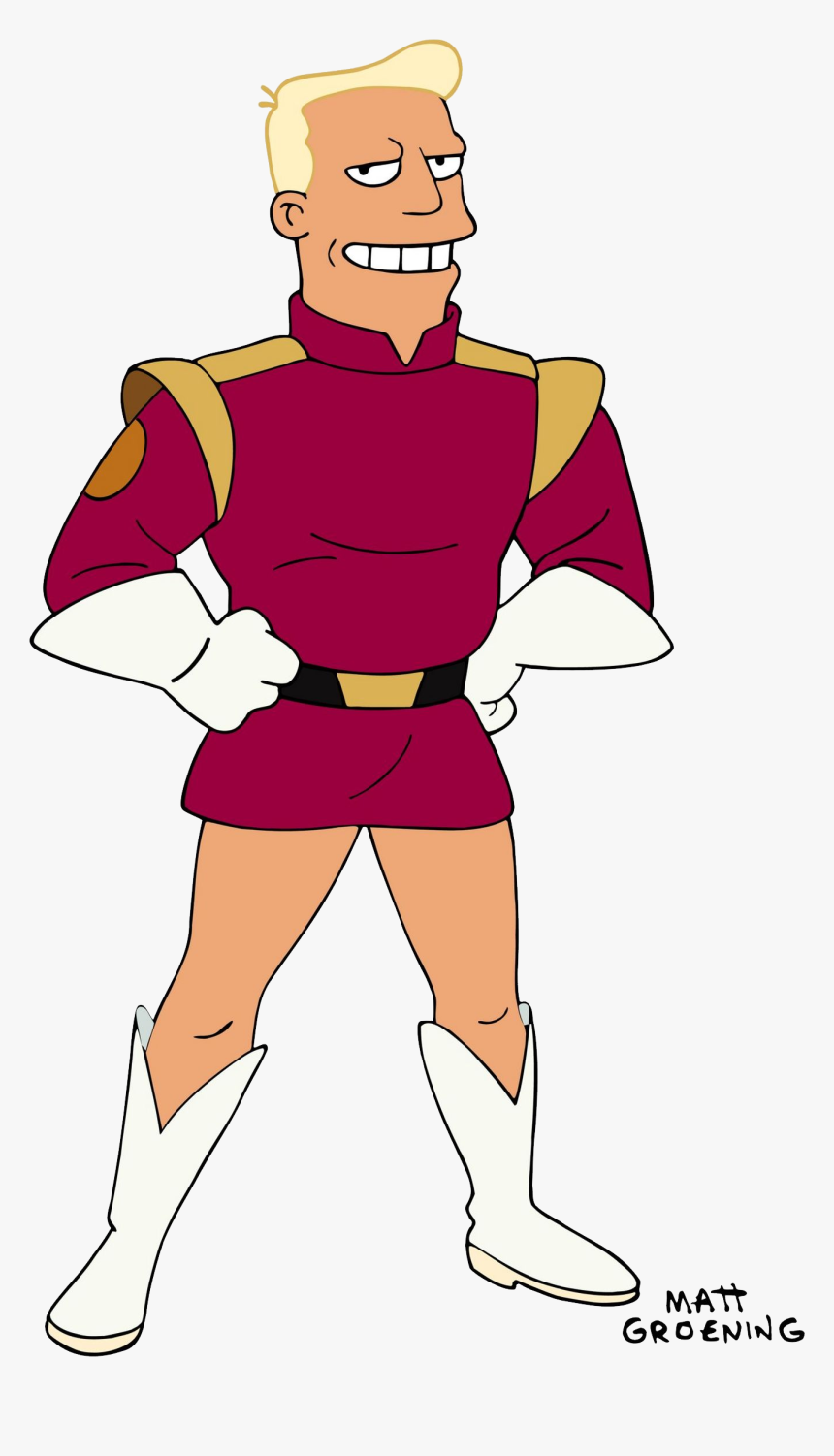 Futurama Png - Duff Man Zapp Brannigan, Transparent Png, Free Download