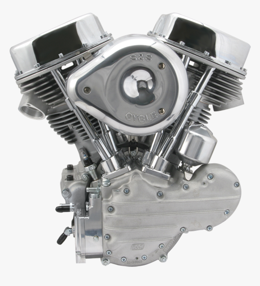 P93 Complete Assembled Engine For 1970-"99 Chassis - Panhead Engine, HD Png Download, Free Download