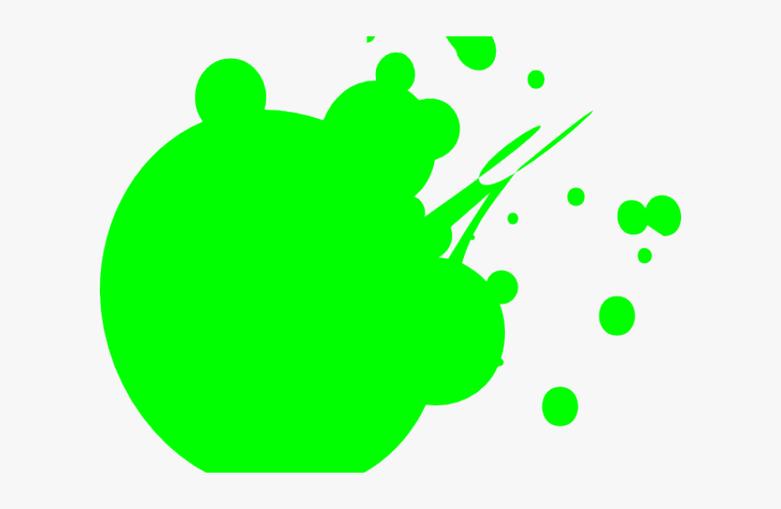 Green Color Splash Transparent Clipart , Png Download - Blood Stain  Transparent Cartoon, Png Download - kindpng