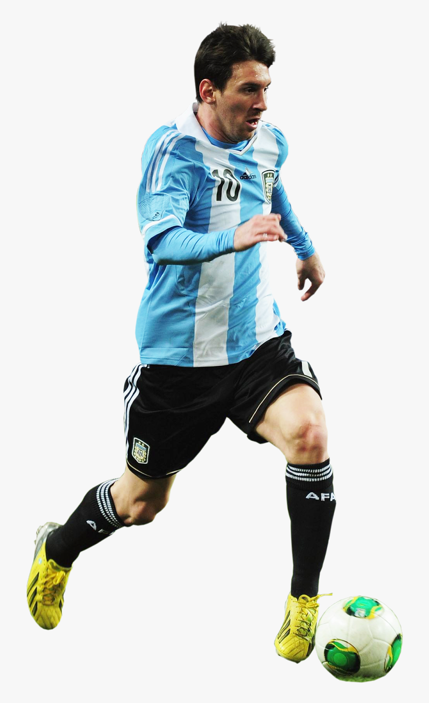 Messi National Football Barcelona Player Fc Team Clipart - Football Hd Messi Argentina Png, Transparent Png, Free Download