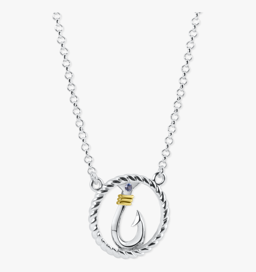 Hook Circle Rope Necklace - Locket, HD Png Download, Free Download