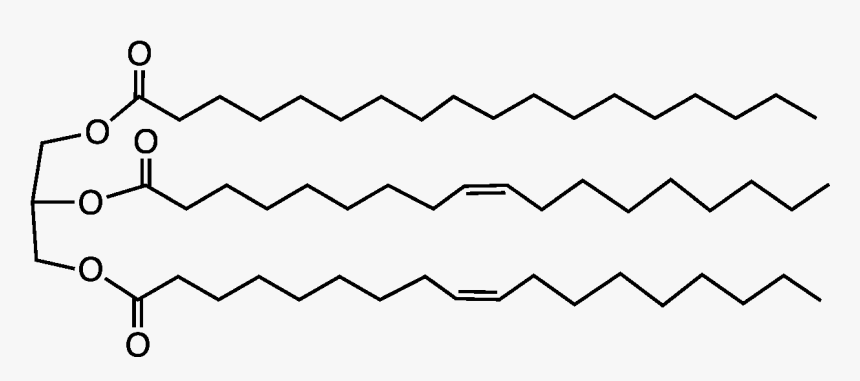 File - Sheabutter - Sunflower Oil Chemical Structure, HD Png Download, Free Download