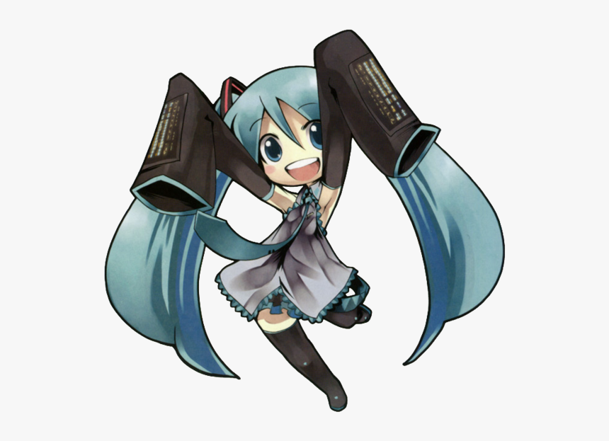 Miku Tan - Hatsune Miku Sin Fondo, HD Png Download, Free Download