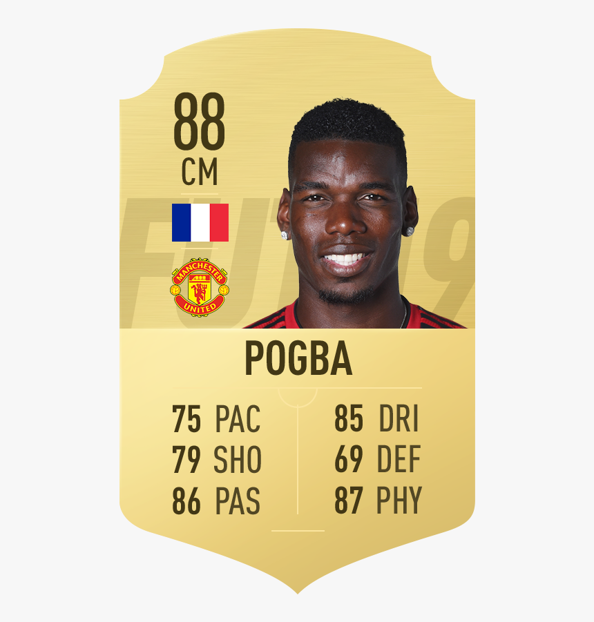 Pogba Fifa 20 Card, HD Png Download, Free Download