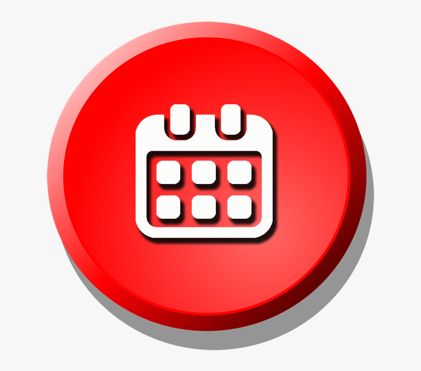 Red Icon Calendar, HD Png Download, Free Download