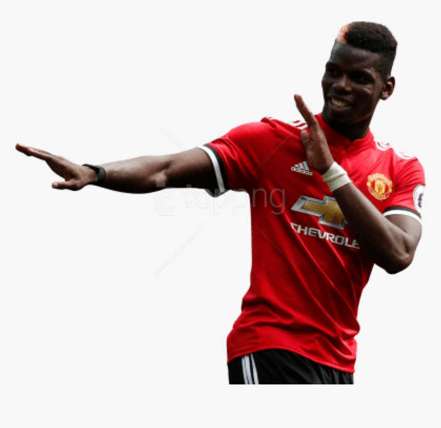 Player - Paul Pogba Manchester United Render, HD Png Download, Free Download