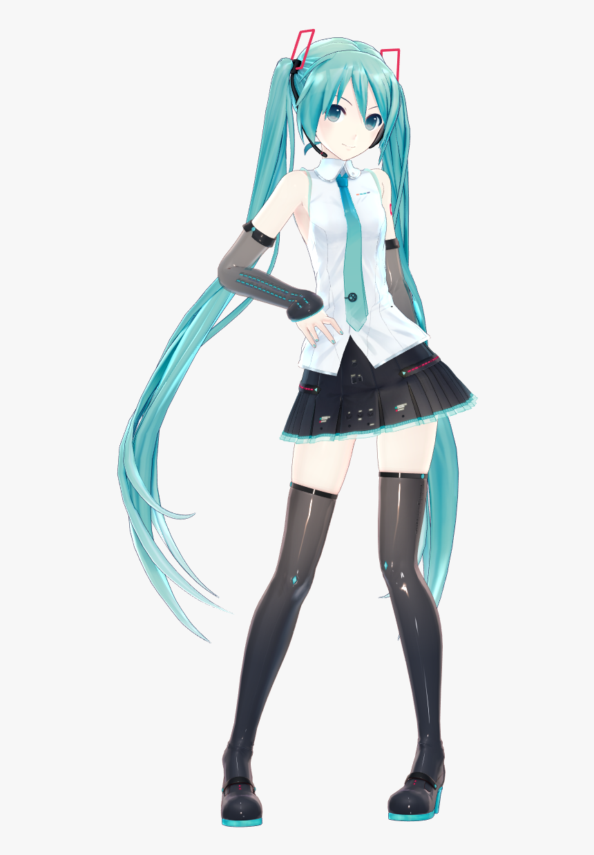 Hatsune Miku V4x Mmd Model Hd Png Download Kindpng