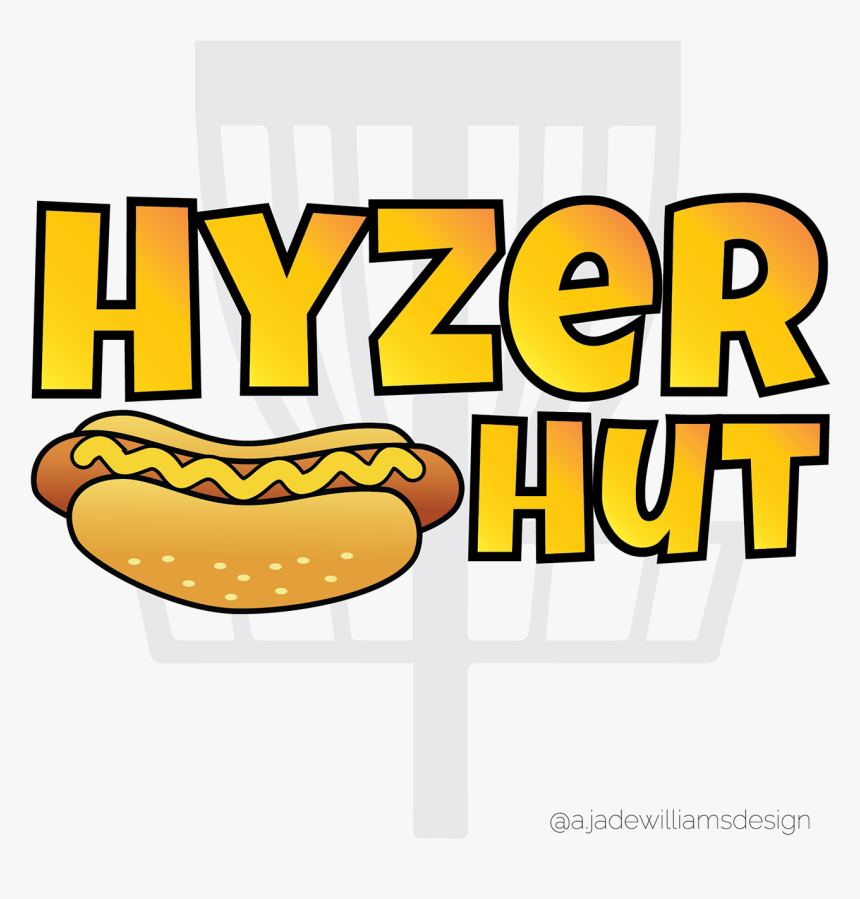 Mock Up And Sample Logo For Hyzer Hut Hot Dogs Clipart, HD Png Download, Free Download