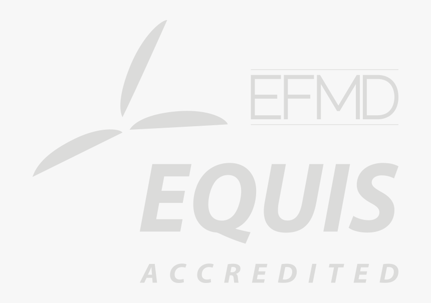 Efmd - Equis Accredited - Efmd Equis White Logo, HD Png Download, Free Download