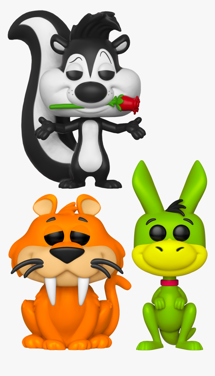 Bedrock Le Pew Funko Pop Vinyl Bundle (set Of 3) - Looney Tunes Funko Pops, HD Png Download, Free Download