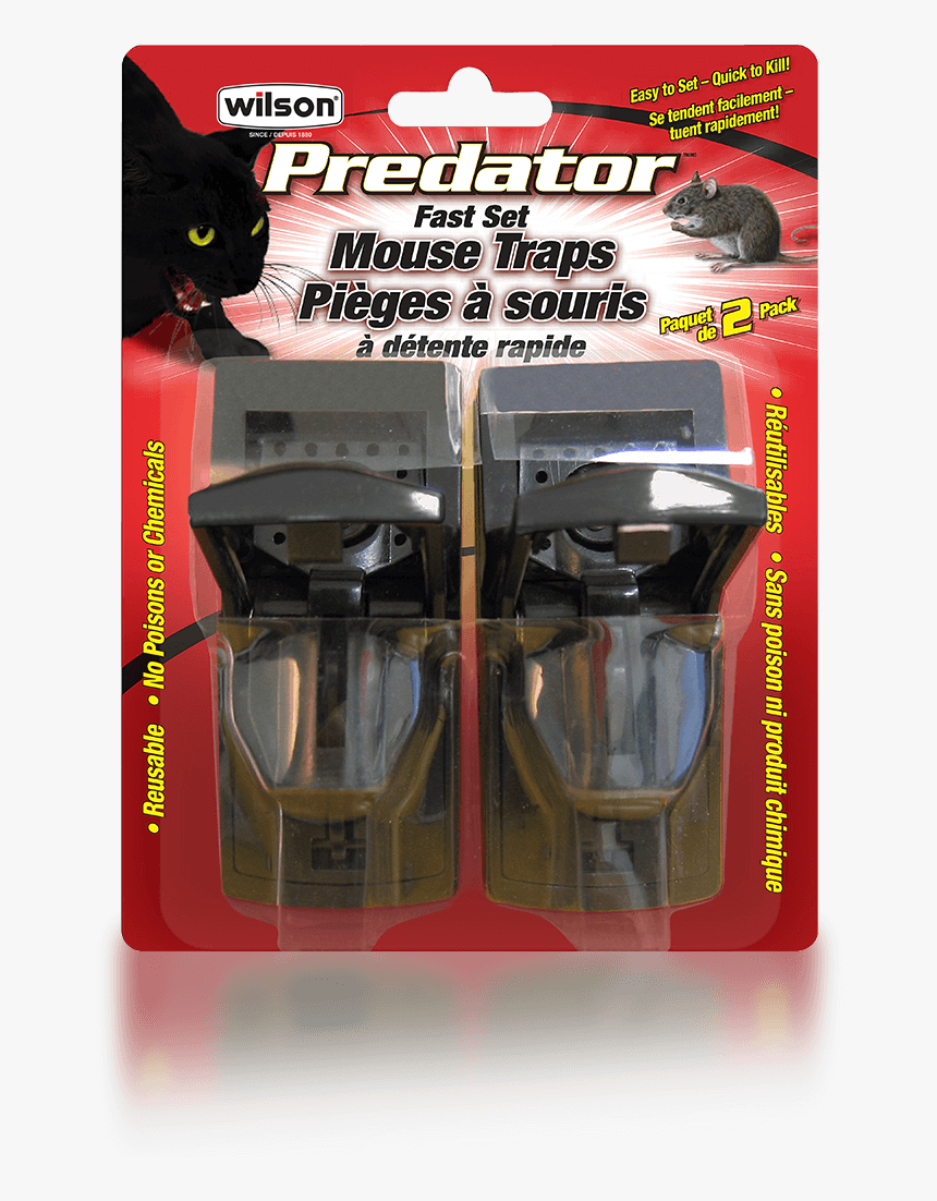 Wilson Predator Fast Set Mouse Traps - Predator Mouse Trap, HD Png Download, Free Download