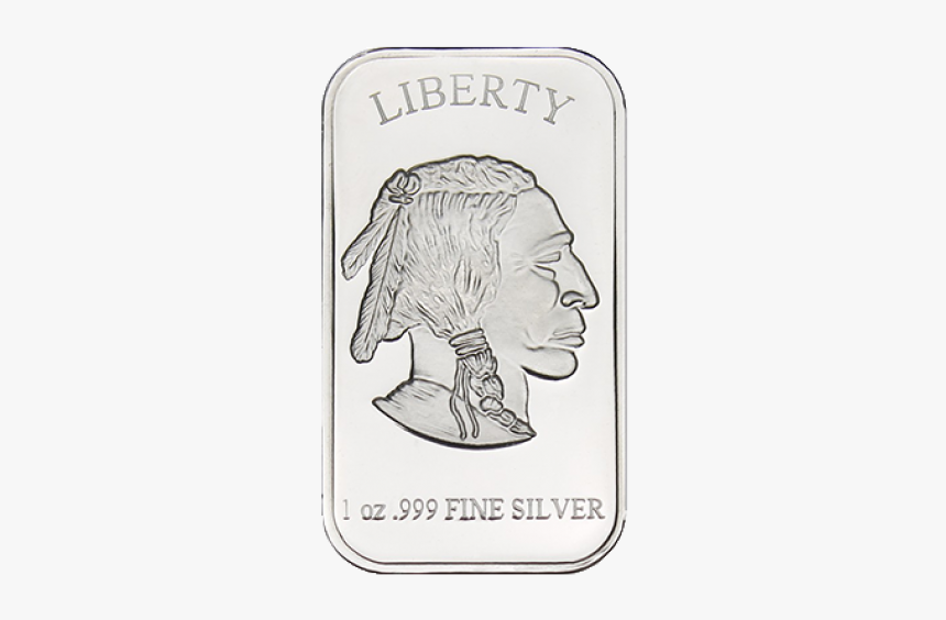 1 Oz Silver Bar - Illustration, HD Png Download, Free Download