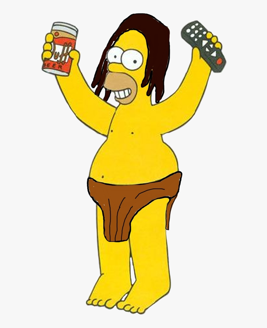 Homer Simpson As Tarzan - Homer Simpson In Underpants, HD Png Download, Free Download