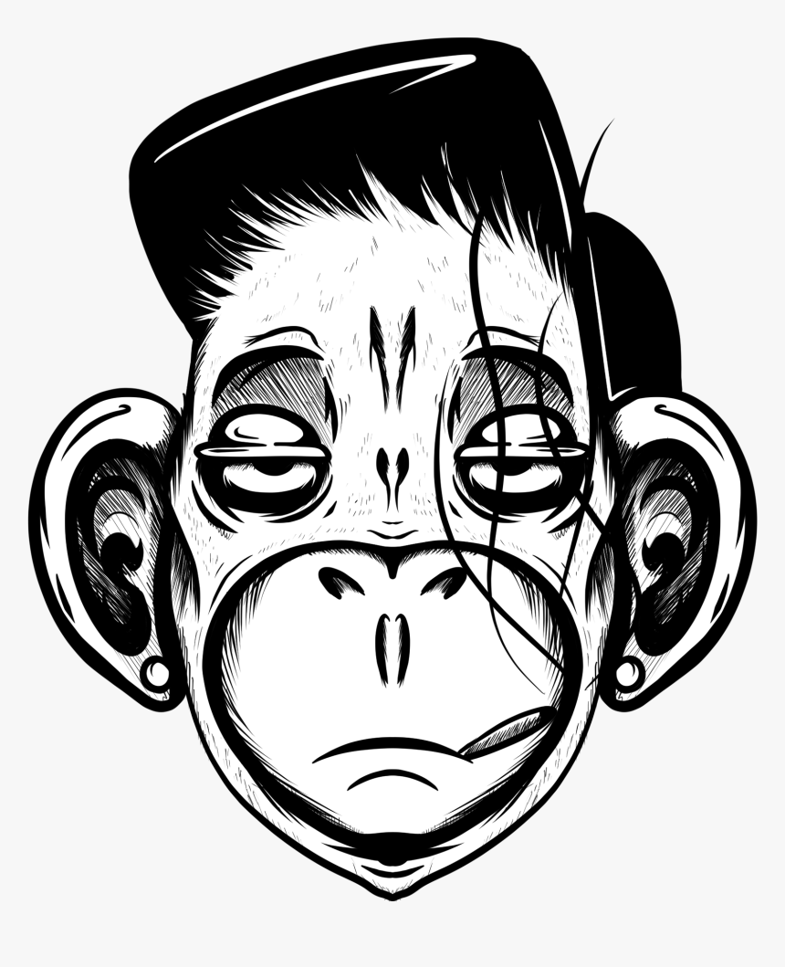 Transparent Derpy Face Png - Dope Monkey Png, Png Download, Free Download