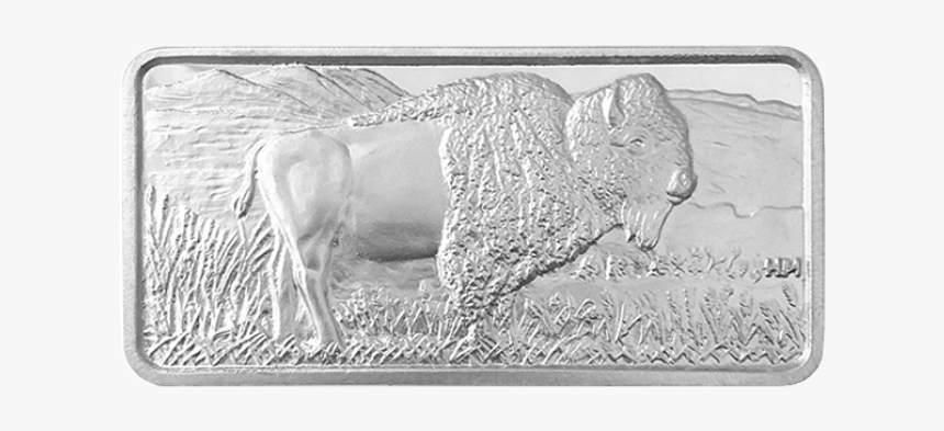 10 Oz Silver Bar - Sketch, HD Png Download, Free Download