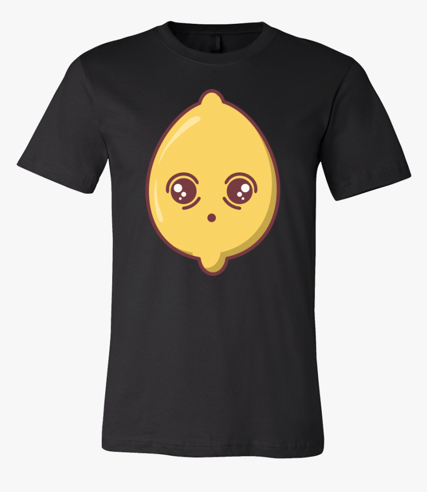 Funny Cartoon Fruit Feeling Mood Lemon Face T-shirt - Halloween T Shirt Designs For Teachers, HD Png Download, Free Download