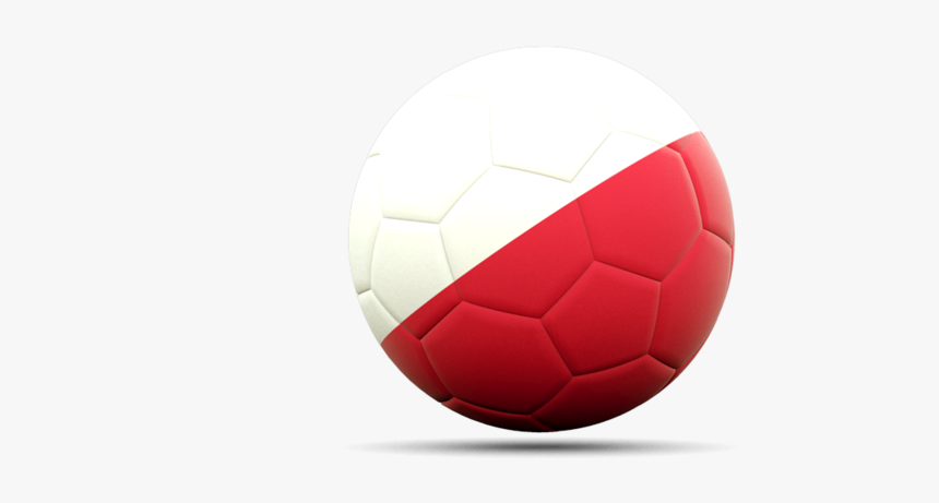Poland Flag Png File - Soccer Ball, Transparent Png, Free Download