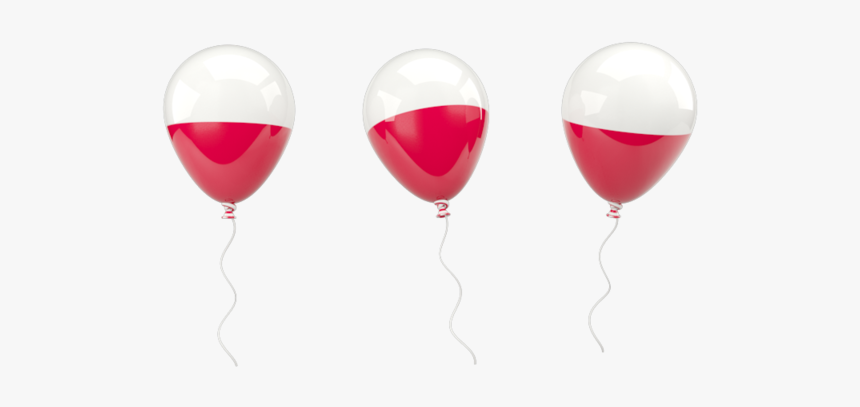 Poland Flag Png Transparent Images - Poland Flag Balloon Transparent, Png Download, Free Download