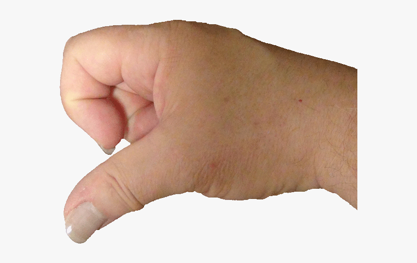 How To Hold A Guitar Pick - Index Finger Wont Bend, HD Png Download, Free Download