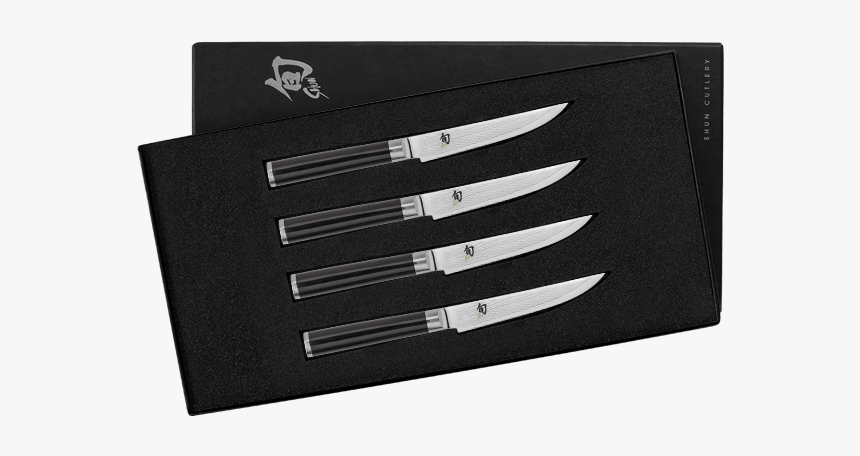 Shun Classic Steak Knife Set 120mm"
 Class= - Shun Steak Knife, HD Png Download, Free Download