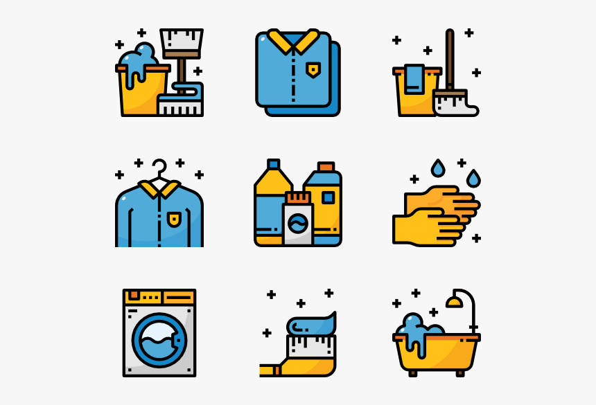 Cleaning - Free Pixel Icon, HD Png Download, Free Download