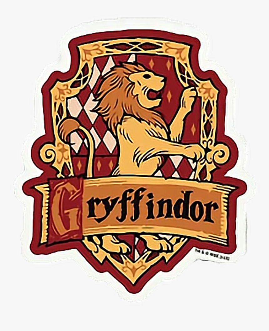 #harrypotter #hp #gryffindor #grifinoria #grifinória - Harry Potter Sticker Gryffindor, HD Png Download, Free Download