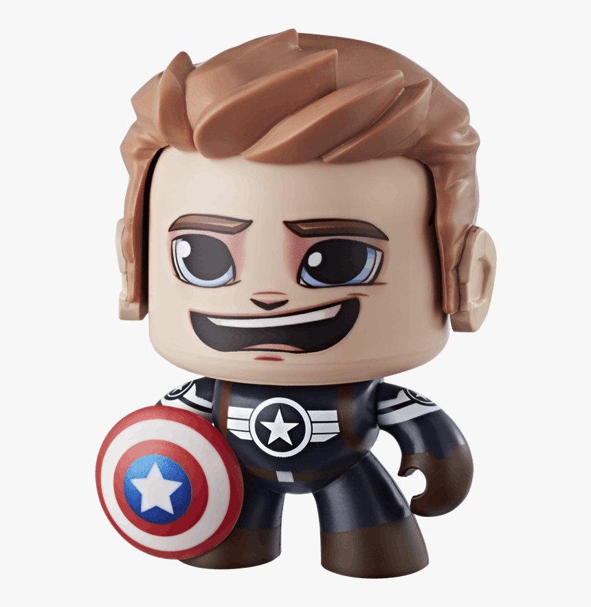 Marvel Mighty Muggs Captain America, HD Png Download, Free Download