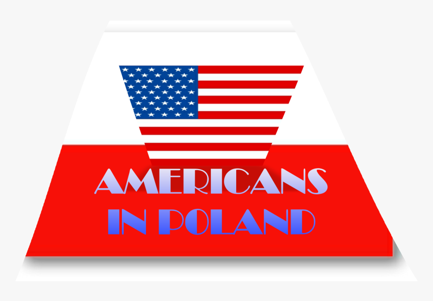 Americans In Poland - Flag Of The United States, HD Png Download, Free Download