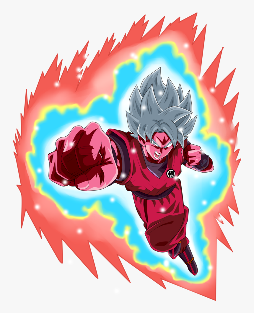 Fictional Character,illustration - Goku Ssj Blue Kaioken X10, HD Png Download, Free Download