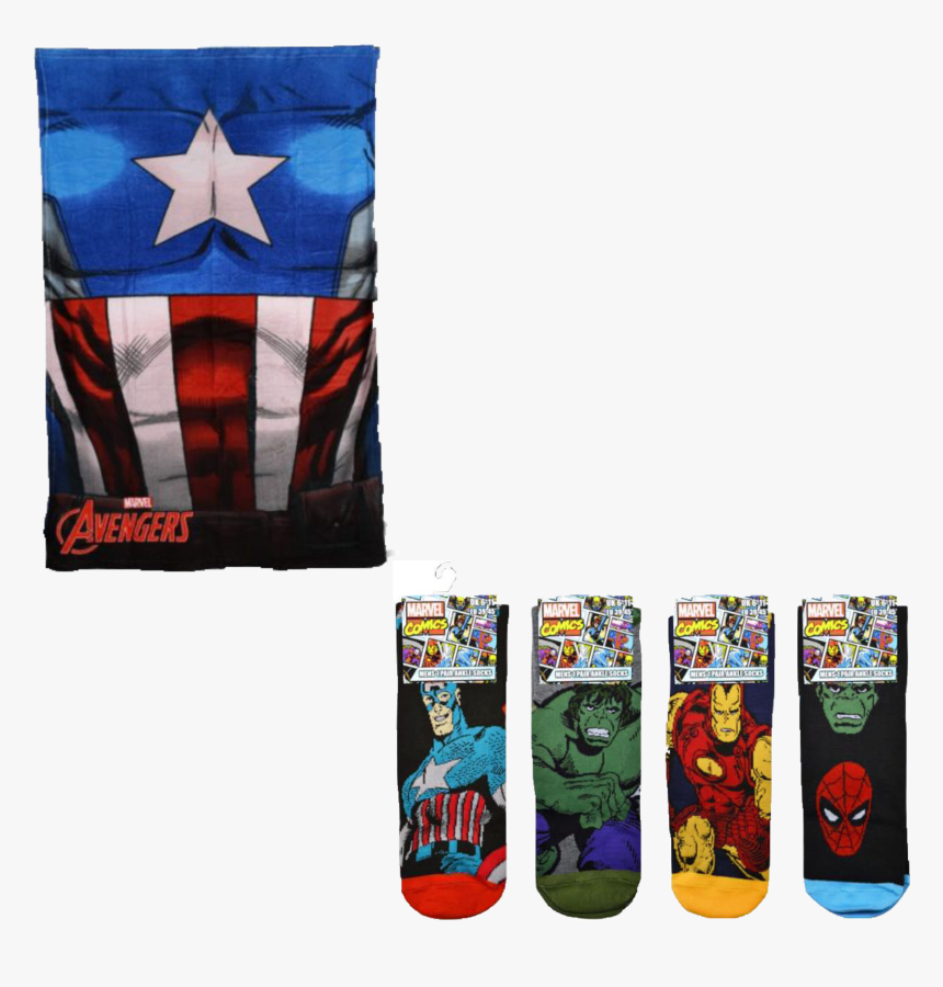 Marvel Socks, HD Png Download - kindpng