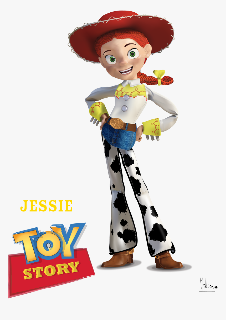 Jessie Toy Story Hair, HD Png Download - kindpng.