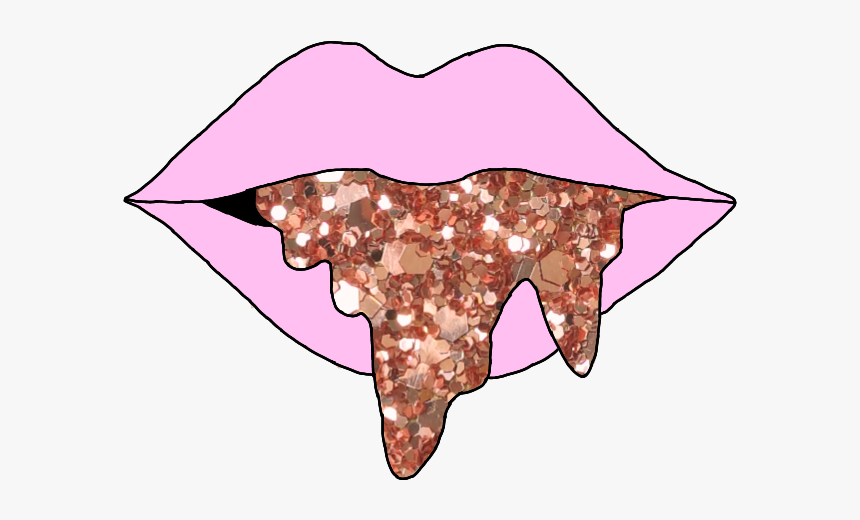 Collab With @aisxpicsart - Pink Glitter Drip Background Png, Transparent Png, Free Download