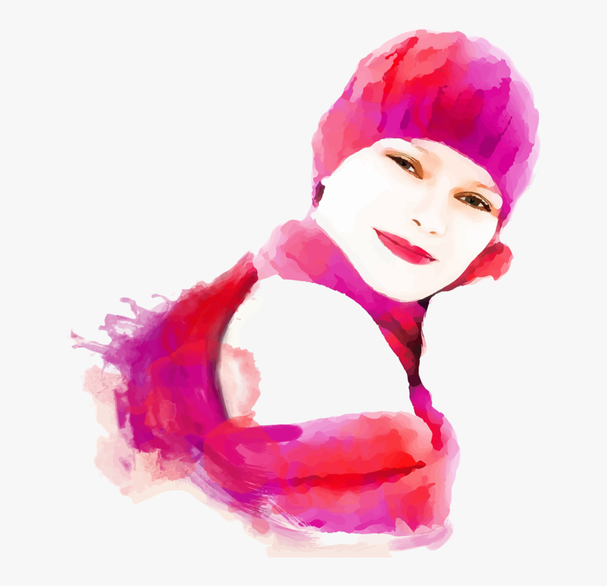 Pink,costume Accessory,fashion Illustration - Illustration, HD Png Download, Free Download